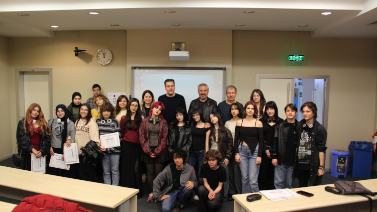 Ankara Itri Güzel Sanatlar Lisesi öğrencileri Üsküdar İletişim’i ziyaret etti