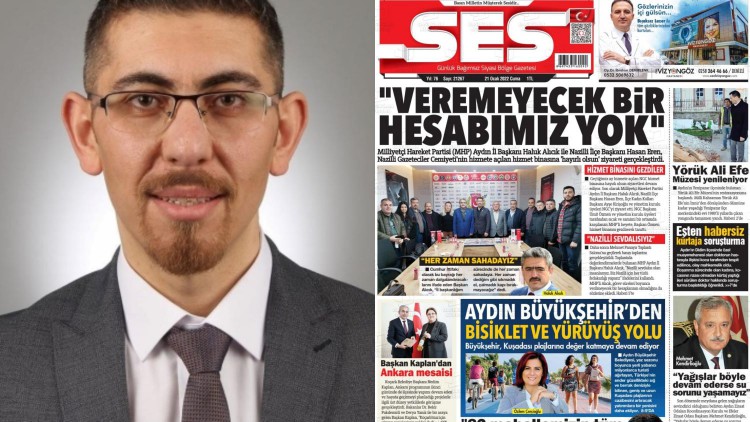 Aydın Ses Gazetesi Sorumlu Yazı Işleri Müdürü Ümit Özmen: "Türkiye'nin ...