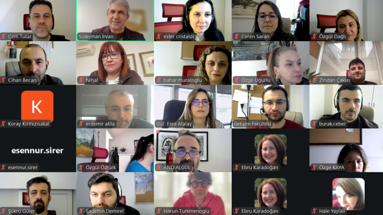 Eğiticilerin eğitimi toplantısında danışmanlık süreçleri hakkında bilgi verildi