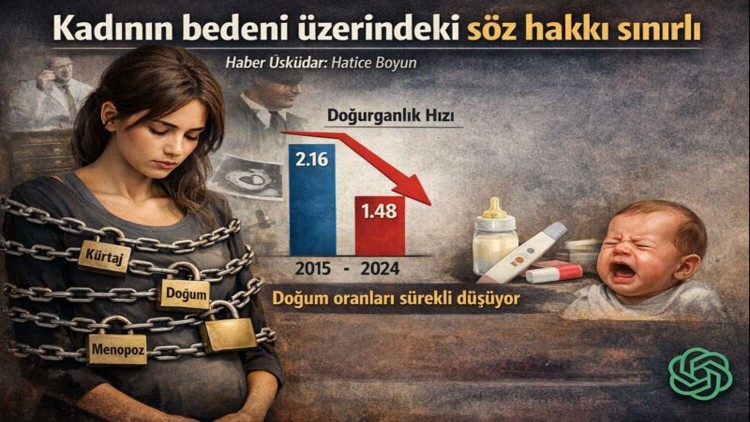 Kadının kendi bedeni üzerindeki söz hakkı sınırlı