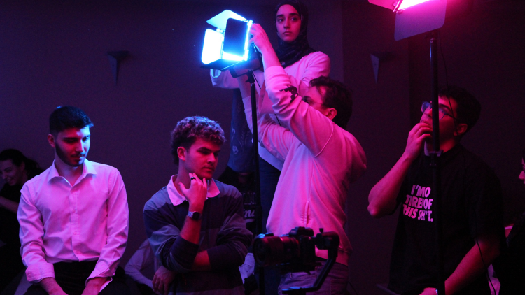 Radyo, Televizyon ve Sinema öğrencileri final projelerini kısa film çekimiyle tamamladı