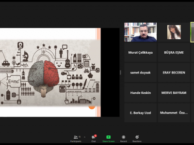 Reklamcılık Bölümü Girişimcilik Sohbetleri'nde Dr. Öğr. Üyesi Tuna Çakar  ile 'Uygulamalı Nörobilim' konuşuldu