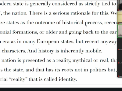 Entangled Histories’te sınırların tarihi ve “Sonsuz Savaşlar” tartışıldı.