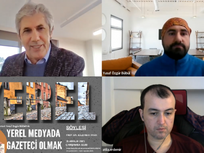 Yerel Gazetecilik dersi kapsamında Gazeteci Yusuf Özgür Bülbül ile Yerel Gazeteler hakkında söyleşi düzenlendi.