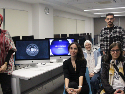 Görsel İletişim Tasarımı öğrencileri İFİG atölyesi düzenledi