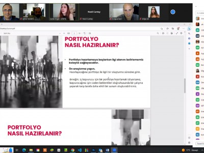 Görsel İletişim Tasarımı Bölümü “Portfolyo Oluşturma Süreçleri” etkinliğini gerçekleştirdi.

Üsküdar Üniversitesi Görsel