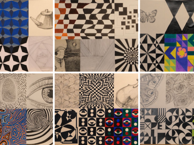 Görsel İletişim Tasarımı öğrencileri yaratıcı tasarımlarını sergiledi