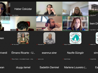 Haber- Fotoğraf: Fatma Kaya- Nuran Bolluk

University of Trás-os-Montes and Alto Douro (UTAD-Portugal) ve Üsküdar Üniversitesi İletişim Fakü