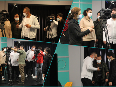 FPA, Üsküdar İletişim’in TV Eğitim Stüdyosu’nda öğrencilerle buluştu.