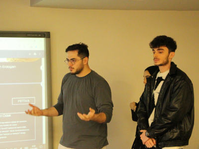 Reklamcılık öğrencileri final projelerini gerçekleştirdi