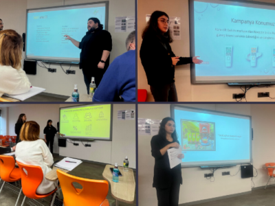 Reklamcılık öğrencileri mezuniyet projelerini sundu