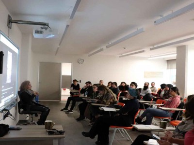 Sanat yönetmeni Natali Yeres Üsküdar İletişim’e konuk oldu