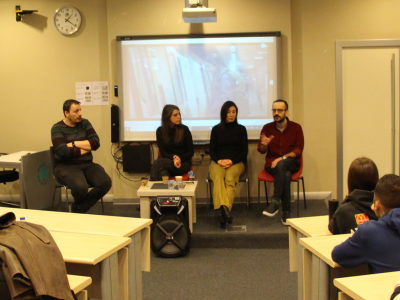 Haber-Fotoğraf: Suden Gülsüm IŞIK

Üsküdar Üniversitesi İletişim Fakültesi Radyo Televizyon ve Sinema Bölümü tarafından düzenlenen "S