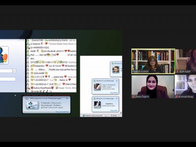 Yeni Medya ve İletişim Bölümü etkinliğinin 6.sında Sena Özşirin 'Sosyal Medya Anlatı Dili' konulu sunumunu paylaştı.