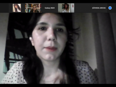 Yeni Medya ve İletişim doktora öğrencisi Kumsal Kınay 'Karantina Günlerinde Sosyal Medya Sektörü' isimli sunumunu ve araştırmasını paylaştı.