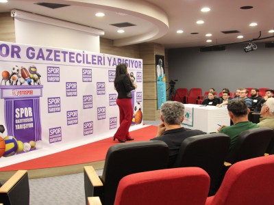 Spor Gazetecileri Yarışıyor Projesi başladı.