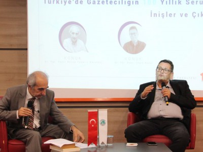 “Türkiye’de Gazeteciliğin 100 Yıllık Serüveni” konuşuldu