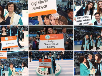 Üsküdar İletişimcileri törenle uğurladık.