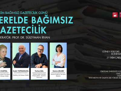 Üsküdar İletişim'de bağımsız gazetecilik paneli düzenlenecek