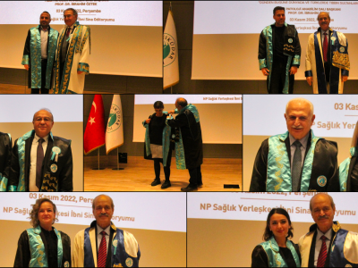 Üsküdar Üniversitesi 2022-2023 Akademik Yılı Açılış Töreni gerçekleştirildi. Törende akademik yükseltme alanlara cübbe giydirildi.