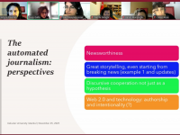 Doç. Dr. Giusy Gallo, yapay zekâ ve gazetecilik ilişkisini anlattı