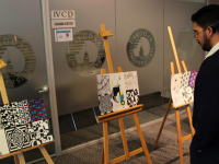 Görsel İletişim Tasarımı öğrencilerinden Temel Tasarım Sergisi