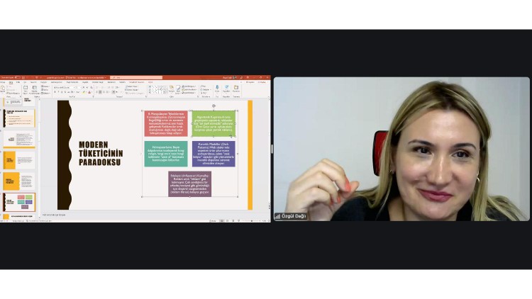 Toplum İçin İletişim Seminerleri’nin beşinci oturumunda bilinçli tüketici olmanın püf noktaları konuşuldu