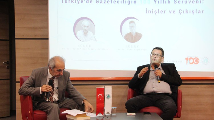 “Türkiye’de Gazeteciliğin 100 Yıllık Serüveni” konuşuldu