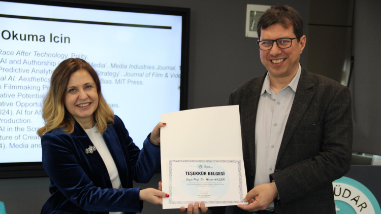 Üsküdar İletişim’de yapay zekâ ve sinema semineri