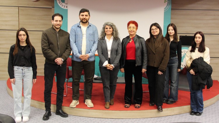 Pınar Dağ, Üsküdar İletişim öğrencilerine veri gazeteciliğini anlattı