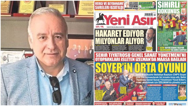 Sezai Elgin, συντονιστής ειδήσεων της εφημερίδας Yeni Asır: «Τα καλά νέα διαγράφουν τα κακά νέα»