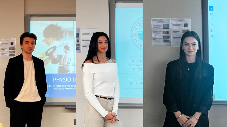Yeni Medya ve İletişim öğrencileri mezuniyet projelerini jüri önünde savundu
